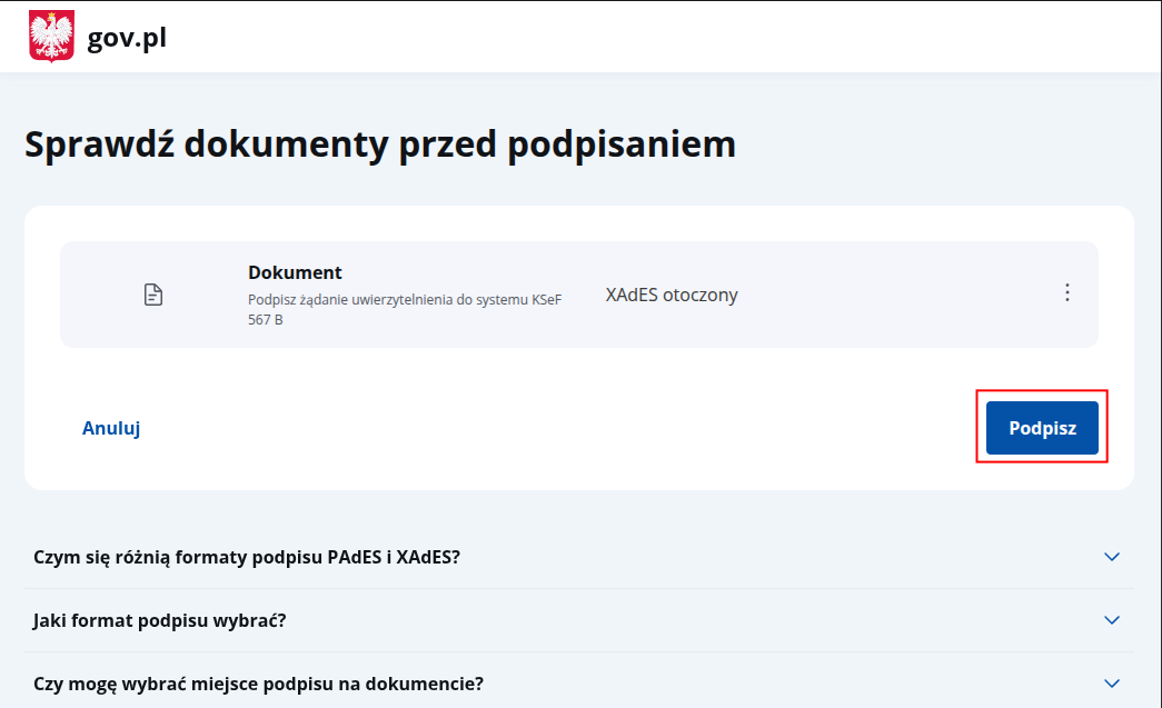 Logowanie do KSEF #4